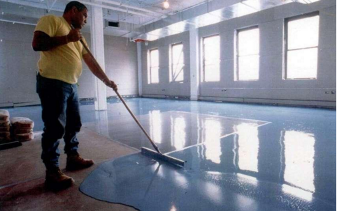 concrete polishing process