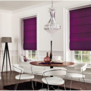 Appealing looks with roman blinds